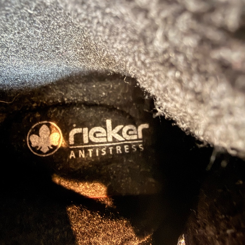 Reiker Black Lace-Up Combat Boots - Picture 9 of 9